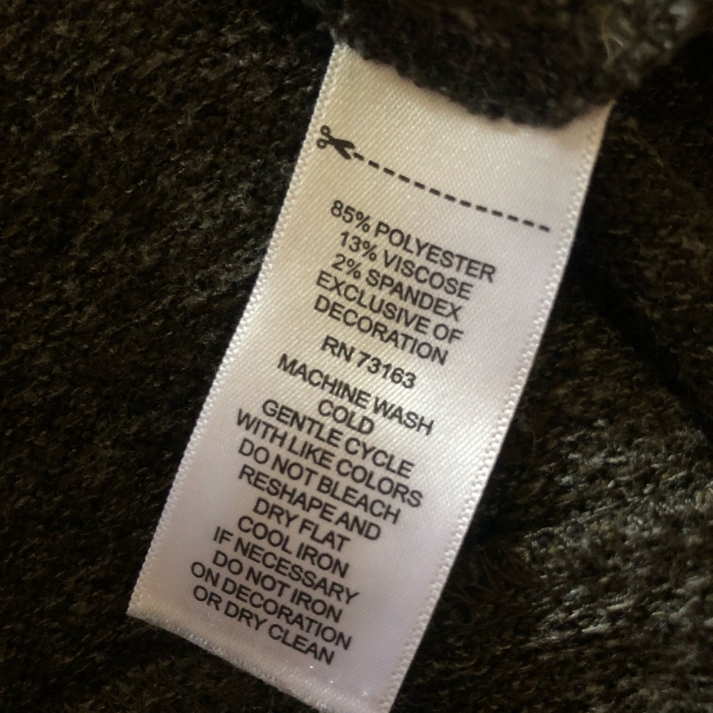 Turtleneck Side Split Sweater Top - image 7